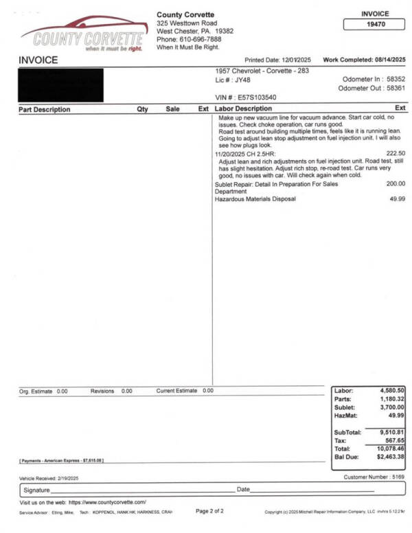 1957 Chevrolet Corvette