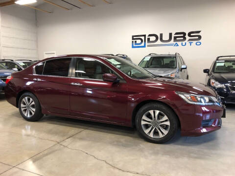 2015 Honda Accord for sale at DUBS AUTO LLC in Clearfield UT