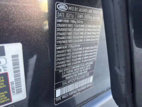 2016 Land Rover Range Rover Sport HSE