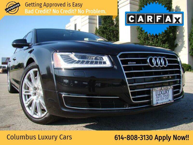 2015 Audi A8 L for sale at Columbus Luxury Cars in Columbus OH