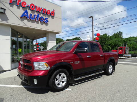 2014 RAM Ram Pickup 1500 for sale at KING RICHARDS AUTO CENTER in East Providence RI