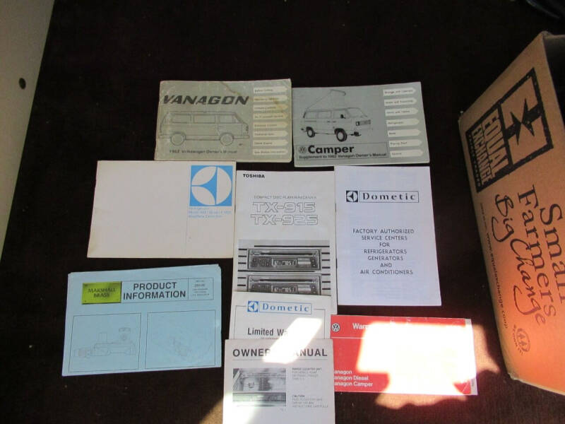 1982 Volkswagen Vanagon Camper