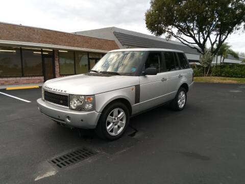 2004 Land Rover Range Rover for sale at LAND & SEA BROKERS INC in Pompano Beach FL