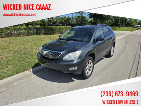 2009 Lexus RX 350 for sale at WICKED NICE CAAAZ in Cape Coral FL