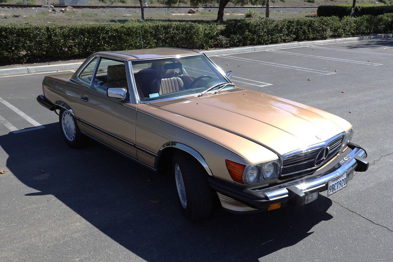 1986 Mercedes-Benz 560-Class for sale at DE AUTOS INC in San Juan Capistrano, CA