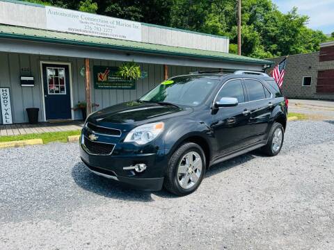 2015 Chevrolet Equinox for sale at Booher Motor Company in Marion VA