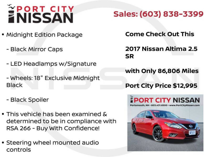 2017 Nissan Altima