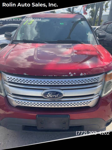 2013 Ford Explorer XLT