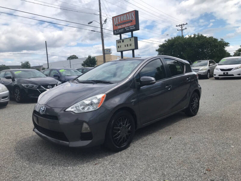 2013 Toyota Prius c for sale at Autohaus of Greensboro in Greensboro NC