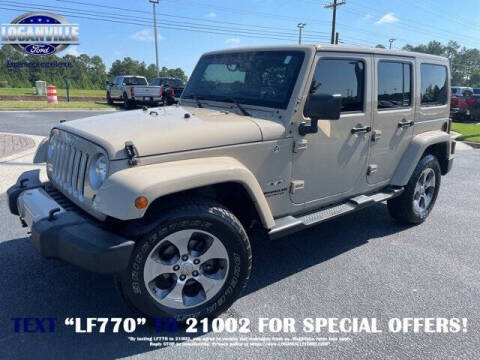 2016 Jeep Wrangler Unlimited for sale at Loganville Ford in Loganville GA