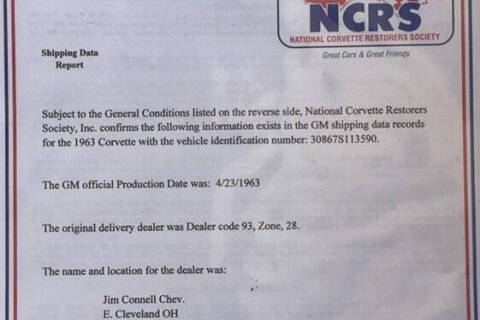 1963 Chevrolet Corvette