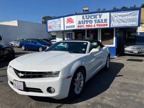 2013 Chevrolet Camaro for sale at Lucky Auto Sale in Hayward CA