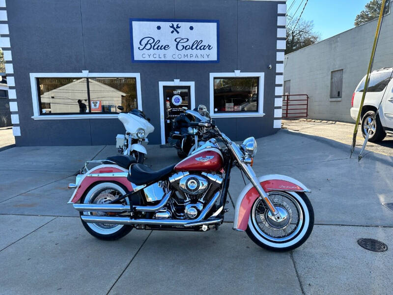 2012 Harley-Davidson Softail Deluxe FLSTN for sale at Blue Collar Cycle Company in Salisbury NC