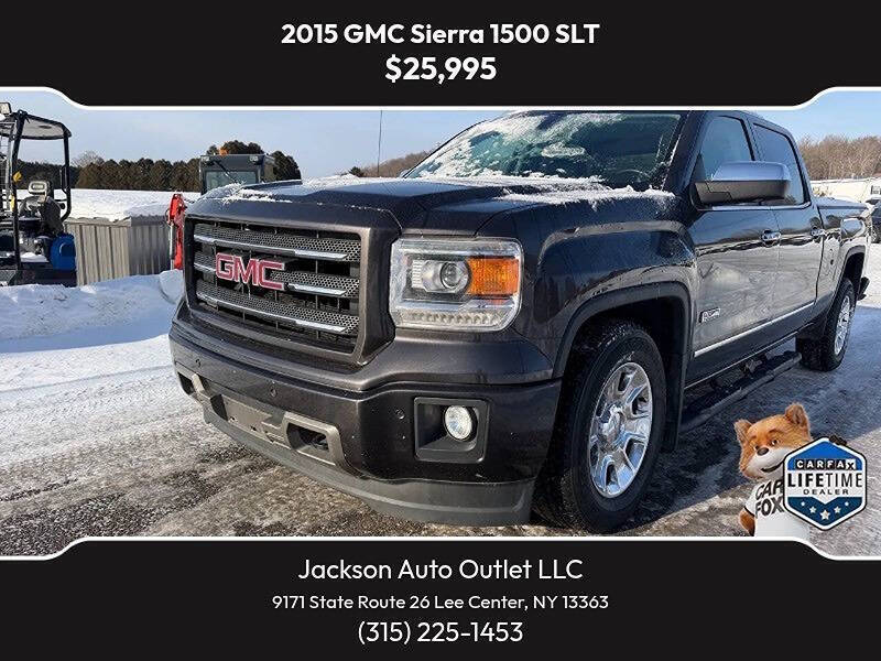 2015 GMC Sierra 1500 SLT Crew Cab 4WD