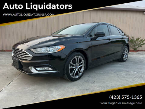 2017 Ford Fusion for sale at Auto Liquidators in Bluff City TN