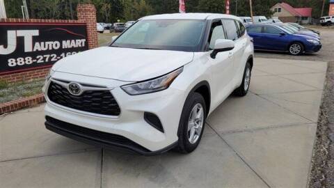 2020 Toyota Highlander for sale at J T Auto Group in Sanford NC