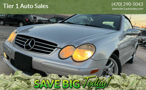 2004 Mercedes-Benz CLK for sale at Tier 1 Auto Sales in Gainesville GA