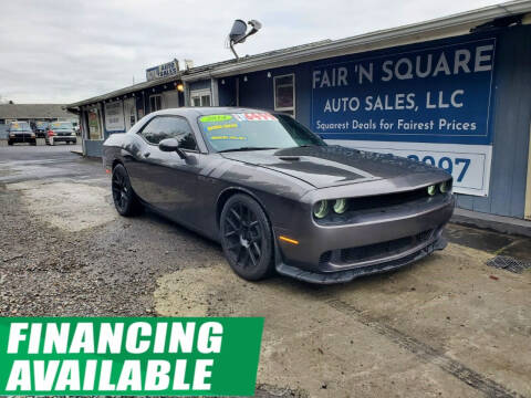 2014 Dodge Challenger for sale at Fair 'N Square Auto Sales, LLC in Auburn WA