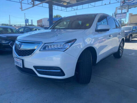 2016 Acura MDX for sale at Hunter's Auto Inc in North Hollywood CA