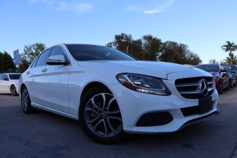 2018 Mercedes-Benz C-Class for sale at OCEAN AUTO SALES in Miami FL