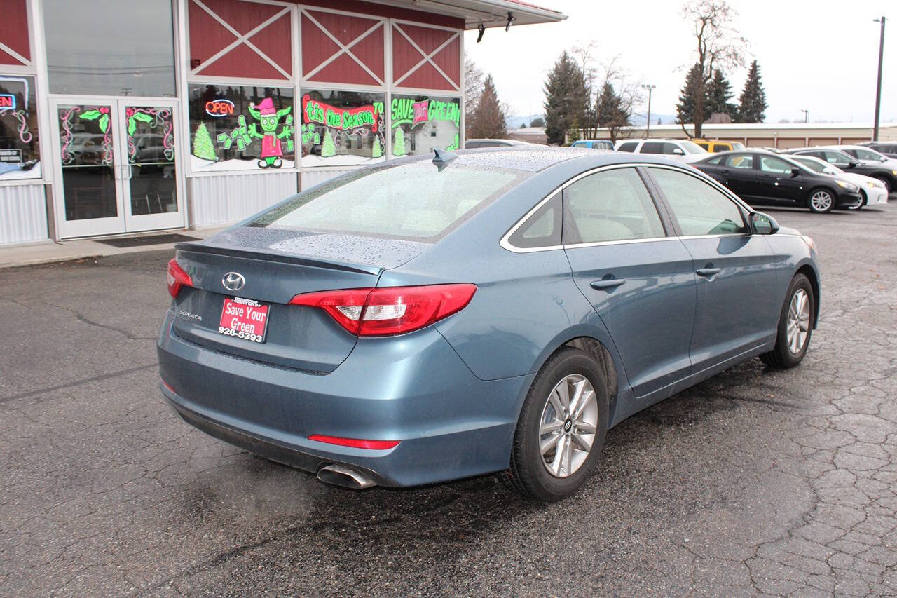 2017 Hyundai SONATA for sale at Jennifer's Auto Sales & Service in Spokane Valley, WA