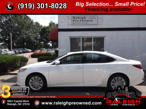 2013 Lexus ES 350 for sale at Raleigh Pre-Owned in Raleigh NC