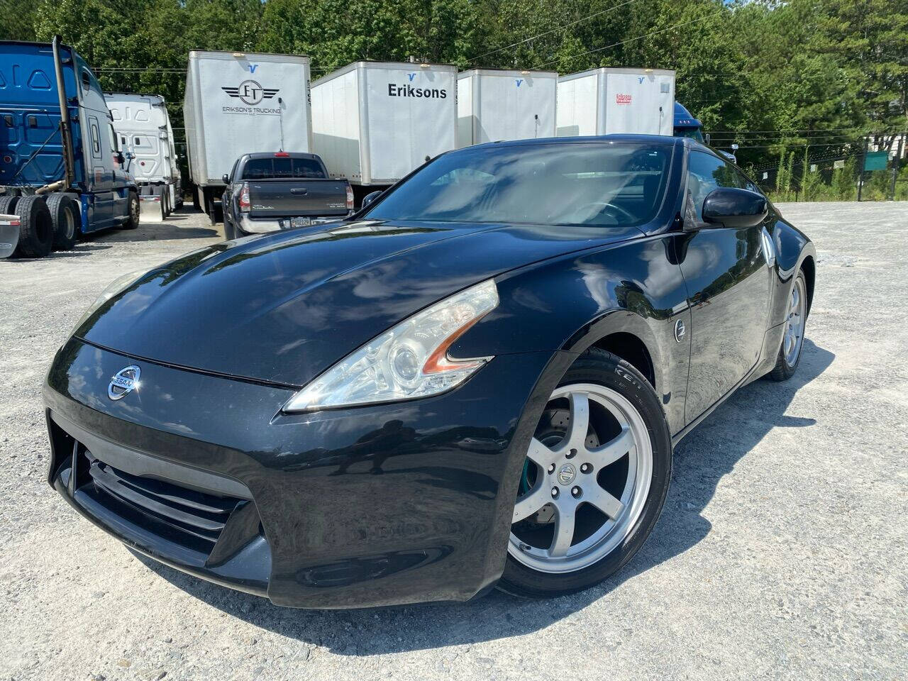 2009 nissan 370z black