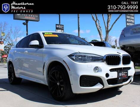 2015 BMW X6 for sale at Hawthorne Motors Pre-Owned in Lawndale CA