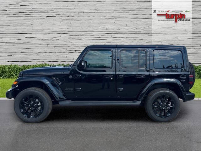 Used 2023 Jeep Wrangler 4-Door High Altitude with VIN 1C4HJXEG4PW515881 for sale in Dubuque, IA