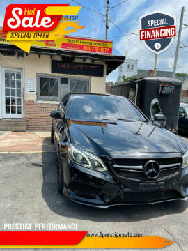 2014 Mercedes-Benz E-Class for sale at PRESTIGE PERFORMANCE in Allentown PA