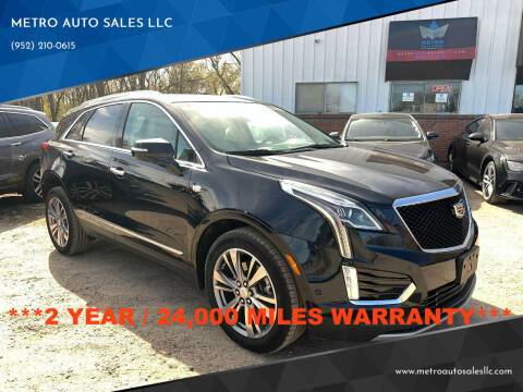 2021 Cadillac XT5 for sale at METRO AUTO SALES LLC in Lino Lakes MN