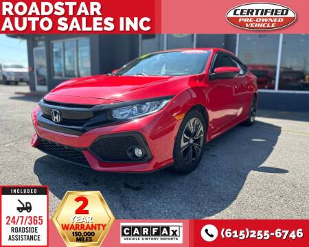 2018 Honda Civic for sale at Roadstar Auto Sales Inc in Nashville TN