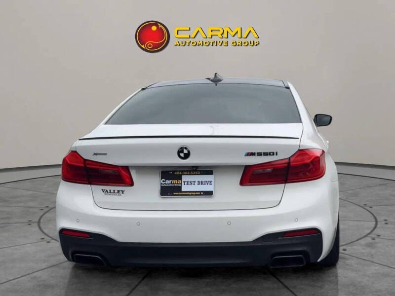 2018 BMW 5 Series M550i xDrive