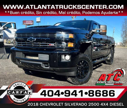 2018 Chevrolet Silverado 2500HD for sale at ATLANTA TRUCK CENTER LLC in Doraville GA