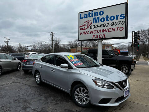 2019 Nissan Sentra for sale at Latino Motors in Aurora IL