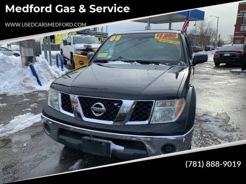 2008 Nissan Frontier for sale at Medford Gas & Service in Medford MA