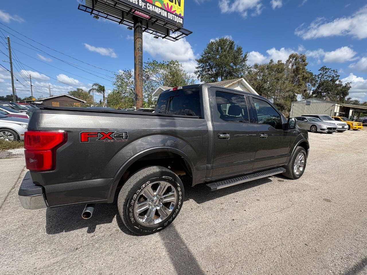 2018 Ford F-150 for sale at Hobgood Auto Sales in Land O Lakes, FL