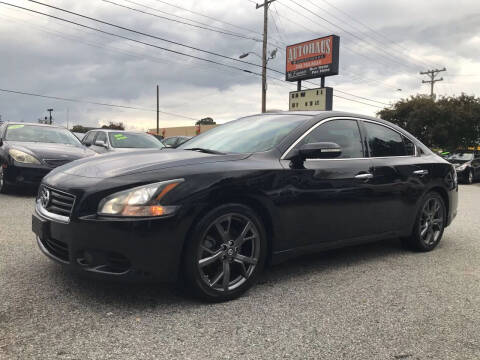 2013 Nissan Maxima for sale at Autohaus of Greensboro in Greensboro NC