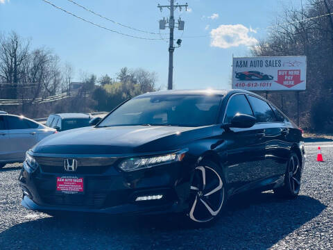 2018 Honda Accord for sale at A&M Auto Sales in Edgewood MD