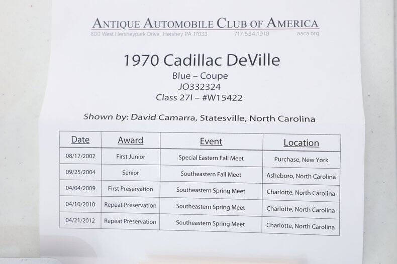1970 Cadillac DeVille