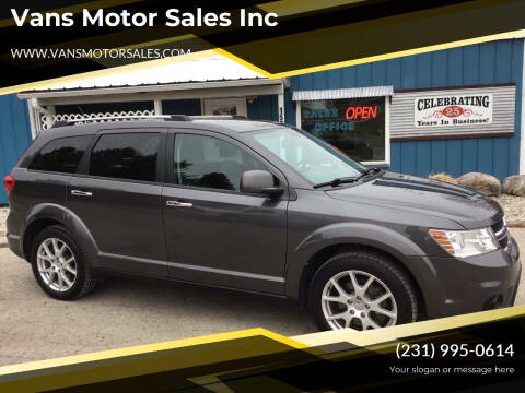 2014 Dodge Journey for sale at Vans Motor Sales Inc in Traverse City MI