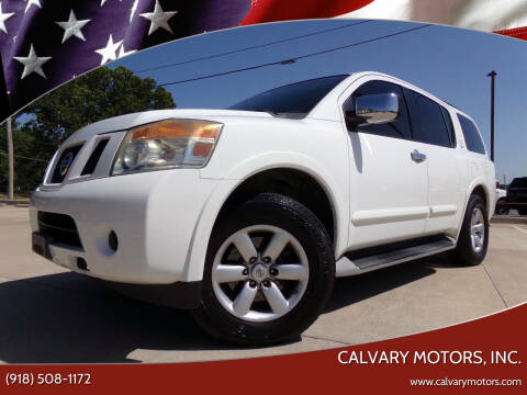 2012 Nissan Armada for sale at Calvary Motors, Inc. in Bixby OK