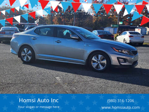 2014 Kia Optima Hybrid for sale at Homsi Auto Inc in Kannapolis NC