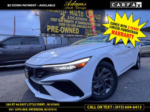 2024 Hyundai Elantra for sale at Adams Auto Group in Little Ferry NJ