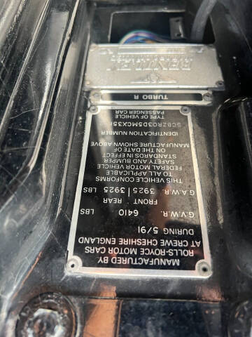 1991 Bentley Turbo R