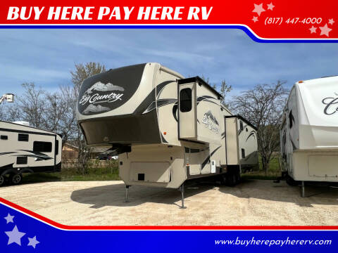 2014 Heartland Big Country 3650RL for sale at BUY HERE PAY HERE RV in Burleson TX