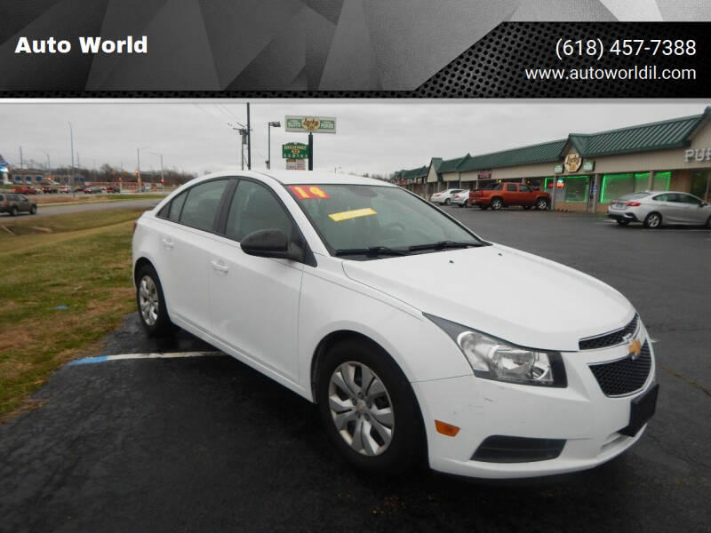2014 Chevrolet Cruze for sale at Auto World in Carbondale IL