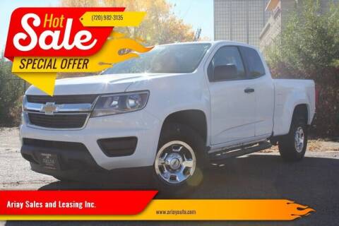 2015 Chevrolet Colorado for sale at Ariay Sales and Leasing Inc. - Pre Owned Storage Lot in Denver CO