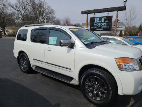 2015 Nissan Armada for sale at R C Motors in Lunenburg MA