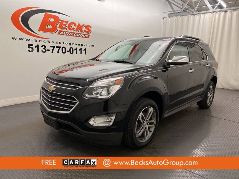 2016 Chevrolet Equinox for sale at Becks Auto Group in Mason OH